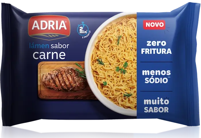 Lamen sabor carne