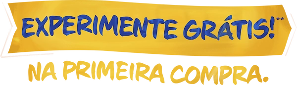 Experimente grátis!** na primeira compra